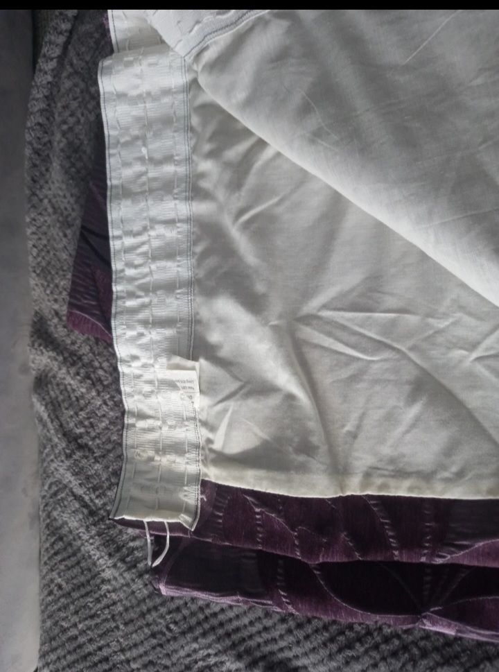 Purple/plum curtains 