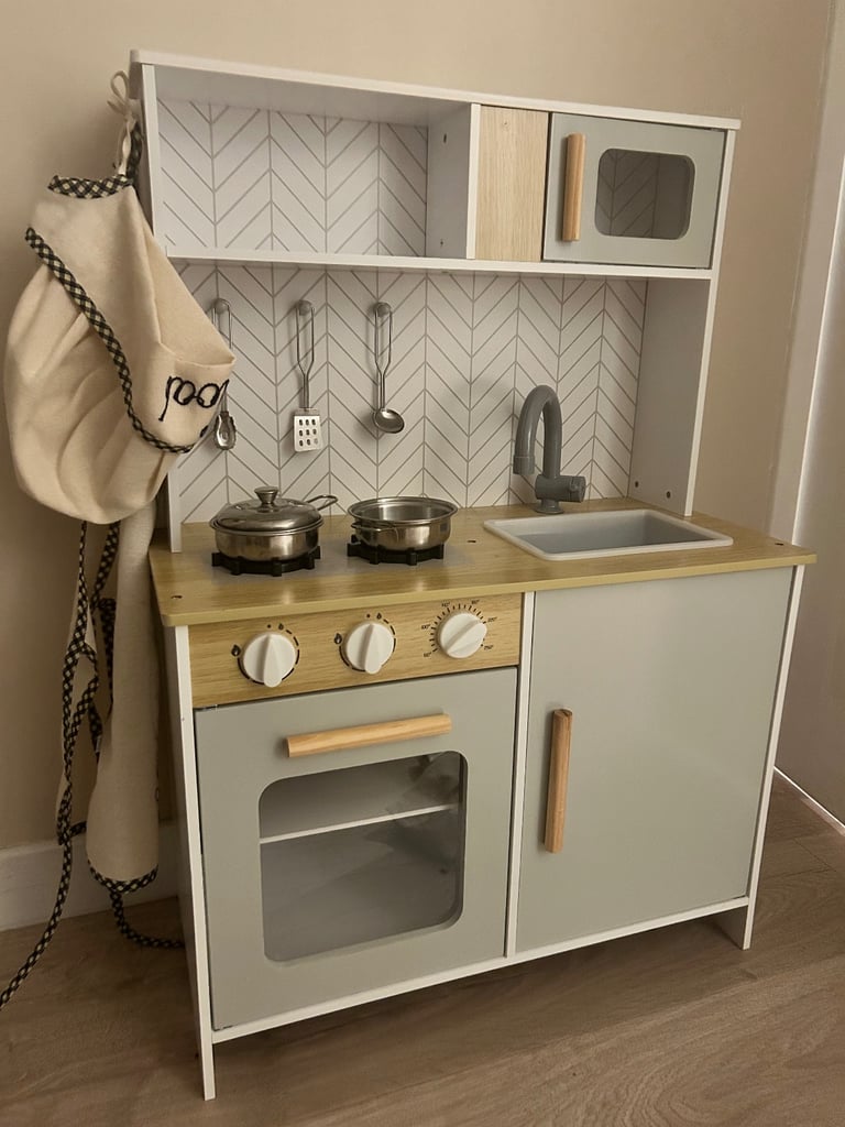 image for Kids Wooden Kitchen