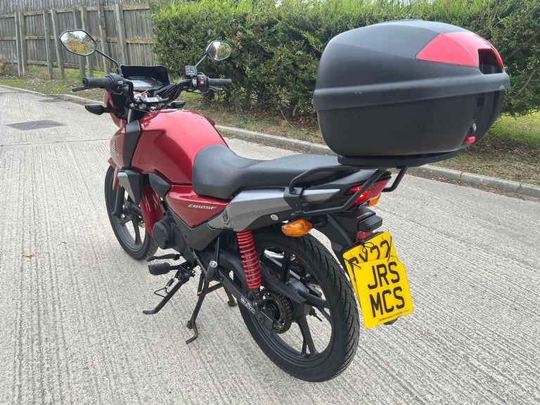 2022 22 HONDA CBF 125 M-M CBF125 CB125F LEARNER LEGAL RED YBR NEW MOT
