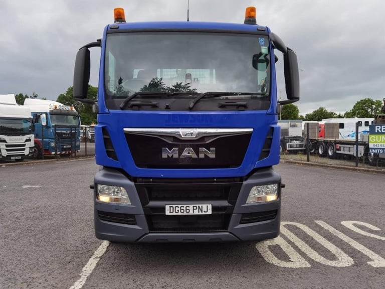 2017 MAN TGS 26.360 6X2 DROPSIDE 20ft Flat