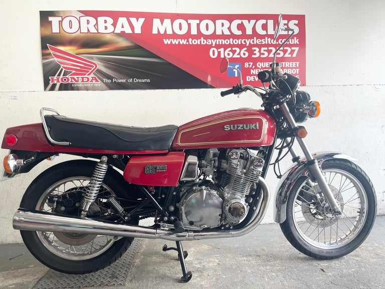 image for SUZUKI GS1000 DOHC CLASSIC IN RED 1979 TAX & MOT EXEMPT 1979 T REG