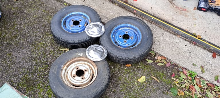 10" trailer wheels/old mini wheels?
