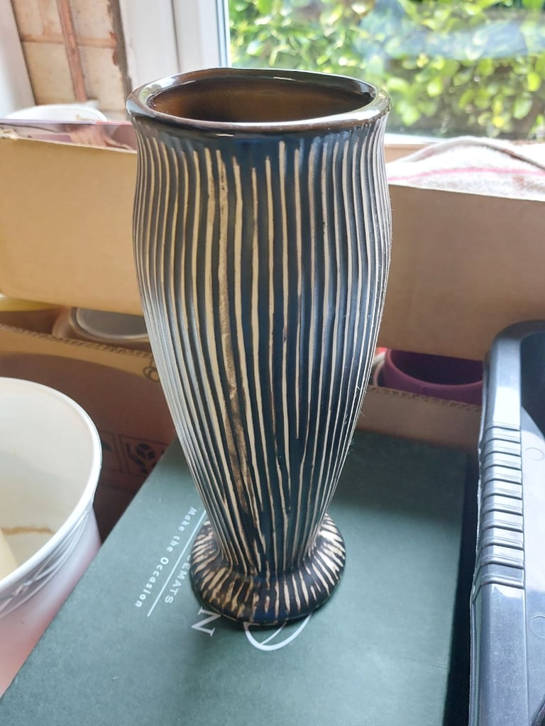 Ornaments, vases, and electric candles.