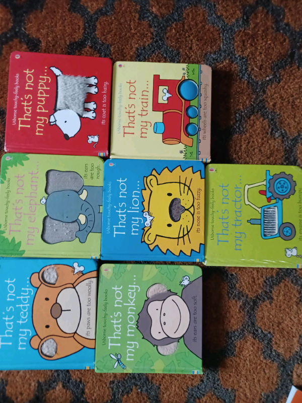 That's not my book bundle. That's not my monkey, lion, tractor, train,