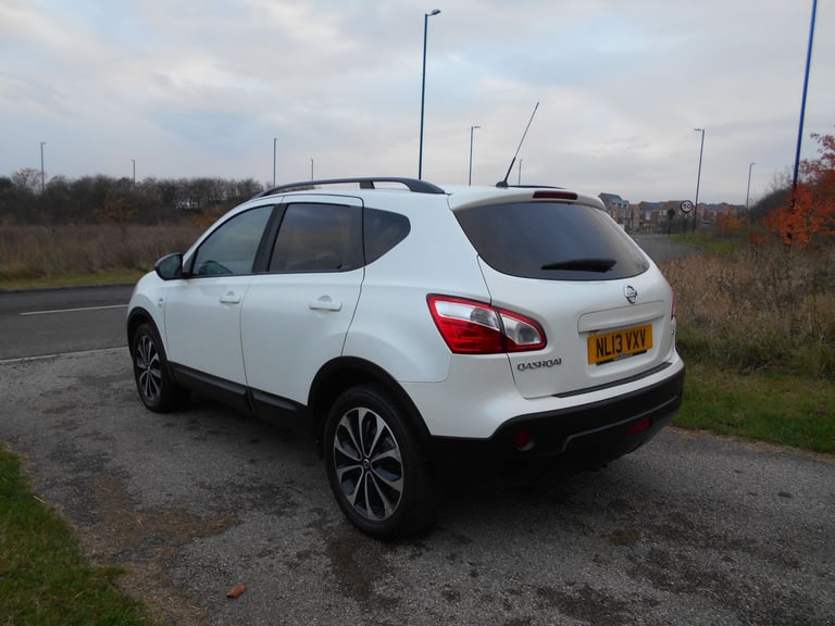 NISSAN QASHQAI 360 DCI 1.5 DIESEL 6 SPEED STUNNING WHITE 2013 BARGAIN ONLY £2950 *LOOK* PX/DELIVERY