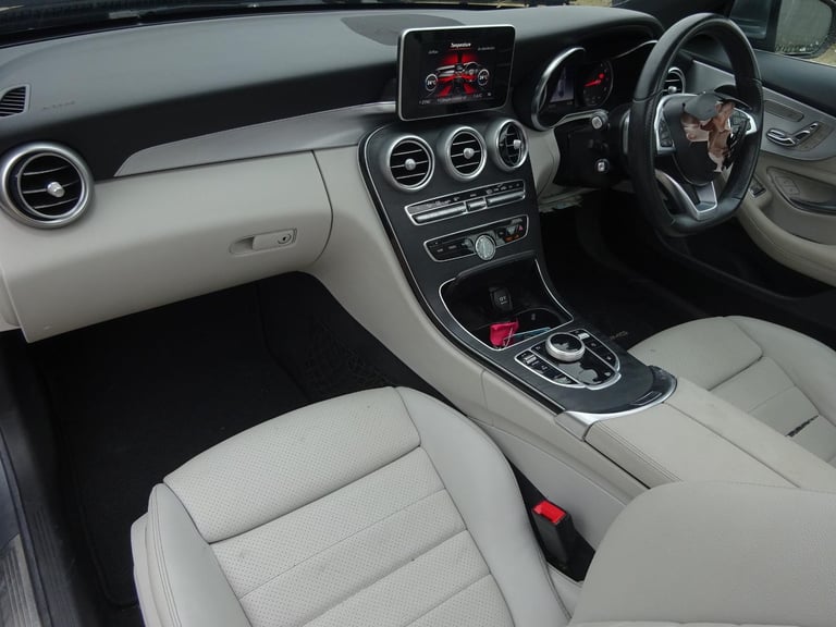 2018 18 REG MERCEDES BENZ C CLASS C200 AMG LINE PREMIUM AUTO DAMAGED SALVAGE