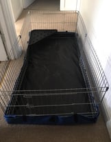 * Indoor/outdoor cage for guinea pigs or rabbit