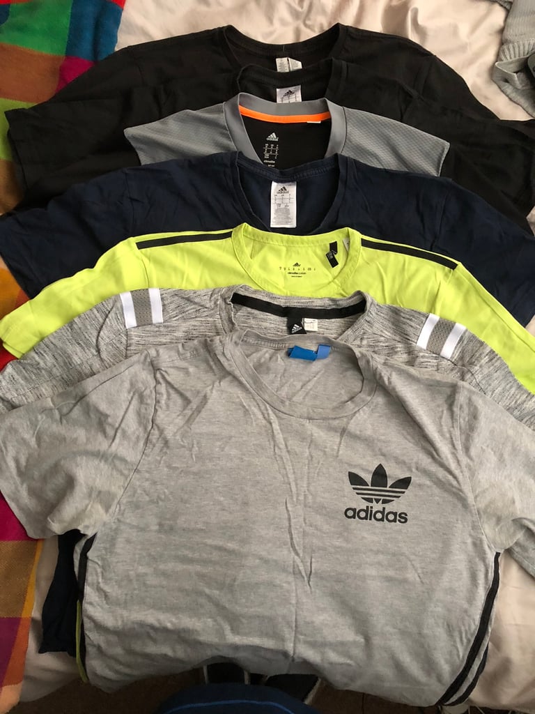 x10 Adidas T Shirts (Sizes S, M & | in Surrey | Gumtree