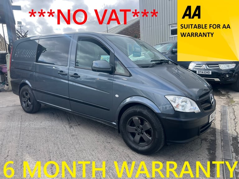 2013 Mercedes-Benz Vito 113CDI BlueEFFICIENCY Window Van PANEL VAN Diesel Manual
