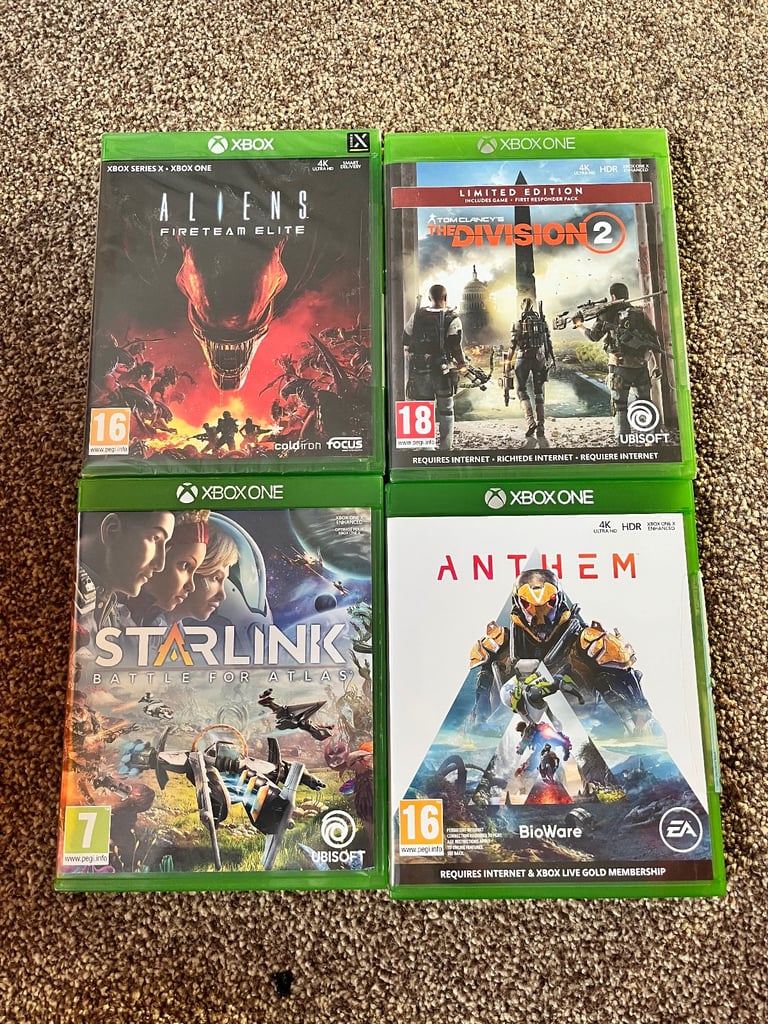 Xbox one and Xbox series X games bundle