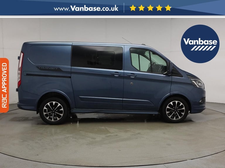 image for 2020 Ford Transit Custom 2.0 320 EcoBlue Sport Crew Van Double Cab 5dr Diesel Auto L1 H1 Euro 6 (...