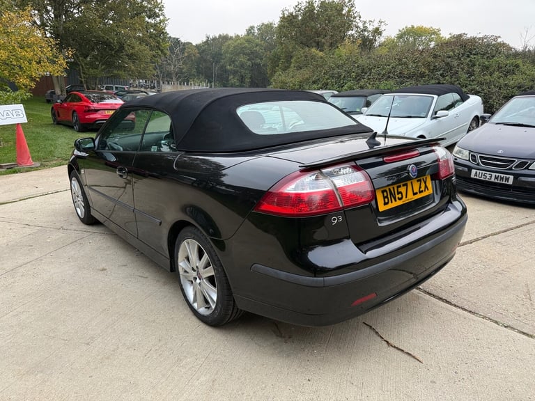 2007 Saab 9-3 1.8t Vector Anniversary 2dr CONVERTIBLE Petrol Manual