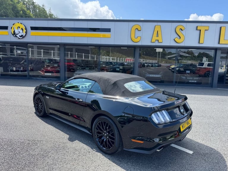 2017 17 FORD MUSTANG 5.0 V8 GT CONVERTIBLE 2DR PETROL SELSHIFT EURO 6 (416 BHP)