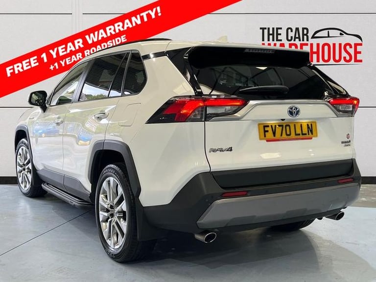 2020 Toyota RAV4 2.5 VVT-i Hybrid Excel 5dr CVT Automatic Estate PETROL/ELECTRIC Automatic