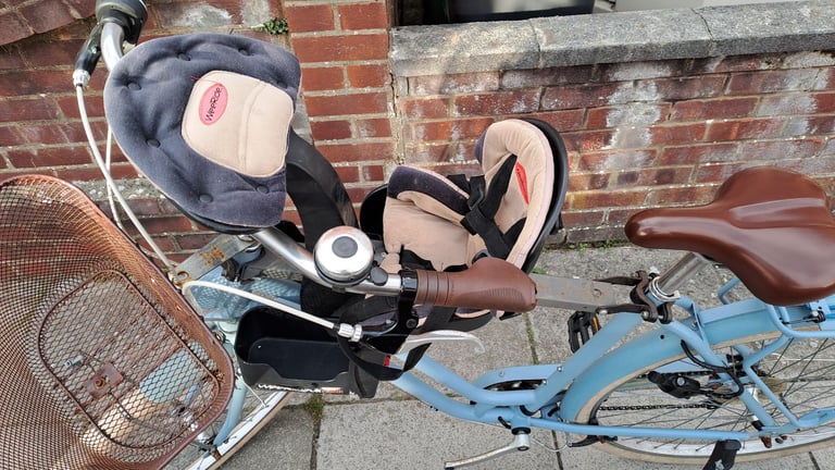 image for WeeRide kids bike seat, front mounted