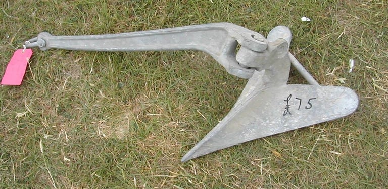 Genuine 25lb CQR anchor