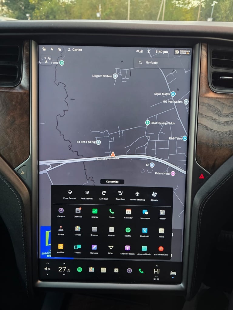 2020 Tesla Model X Electric 100 kWh 7 Seats PCO Eligible Long Range 4dr 2 Keys ULEZ Free Saloon E...