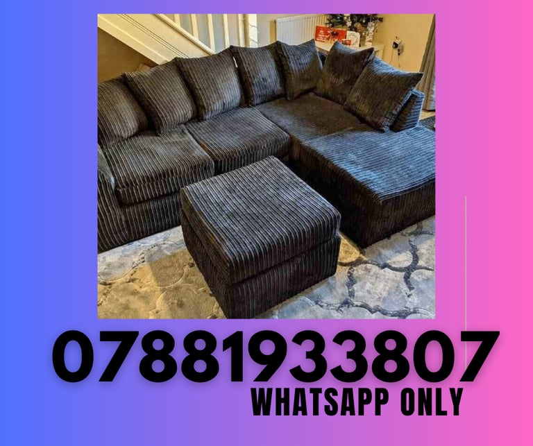 Relax and Entertain:  Corner 3-Seater and 2-Seater Sofa Bundles