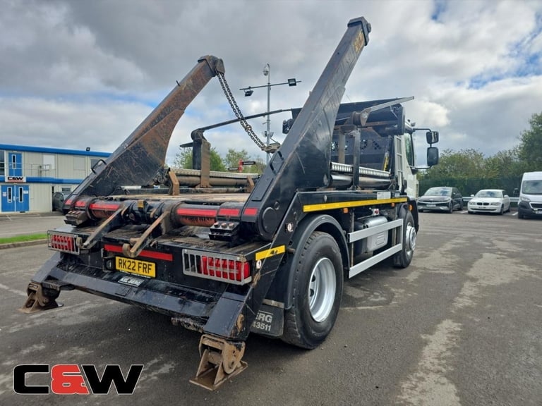2022 (22) DAF FA LF 230 18T 4x2 Skip Loader - 147,000KMS