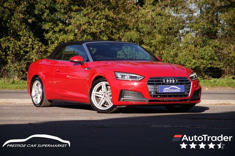 2018 Audi A5 Cabriolet 2.0 TFSI S line Convertible 2dr Petrol Manual Euro 6 (s/s) (190 ps) Conver...