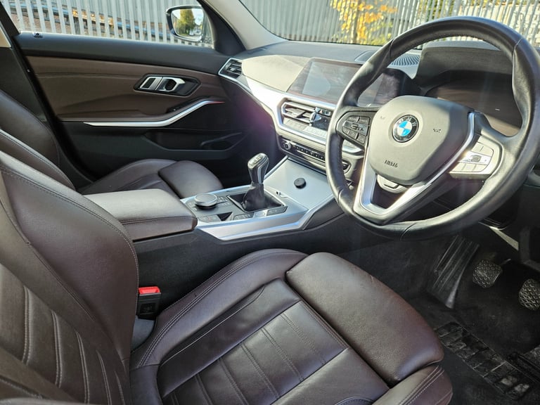 2021 21 BMW 3 SERIES 318D DIESEL Sport Black Damaged Repaired CAT N