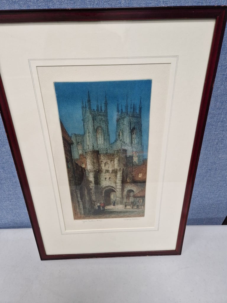 Signed limited edition York- Bootham Bar