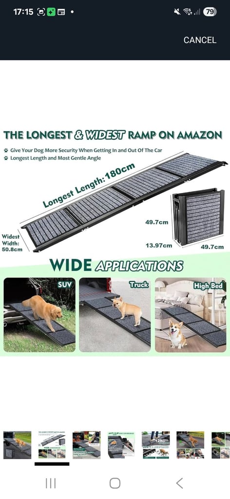 2 x Ultralite STRONG, Folding Ramp x 2