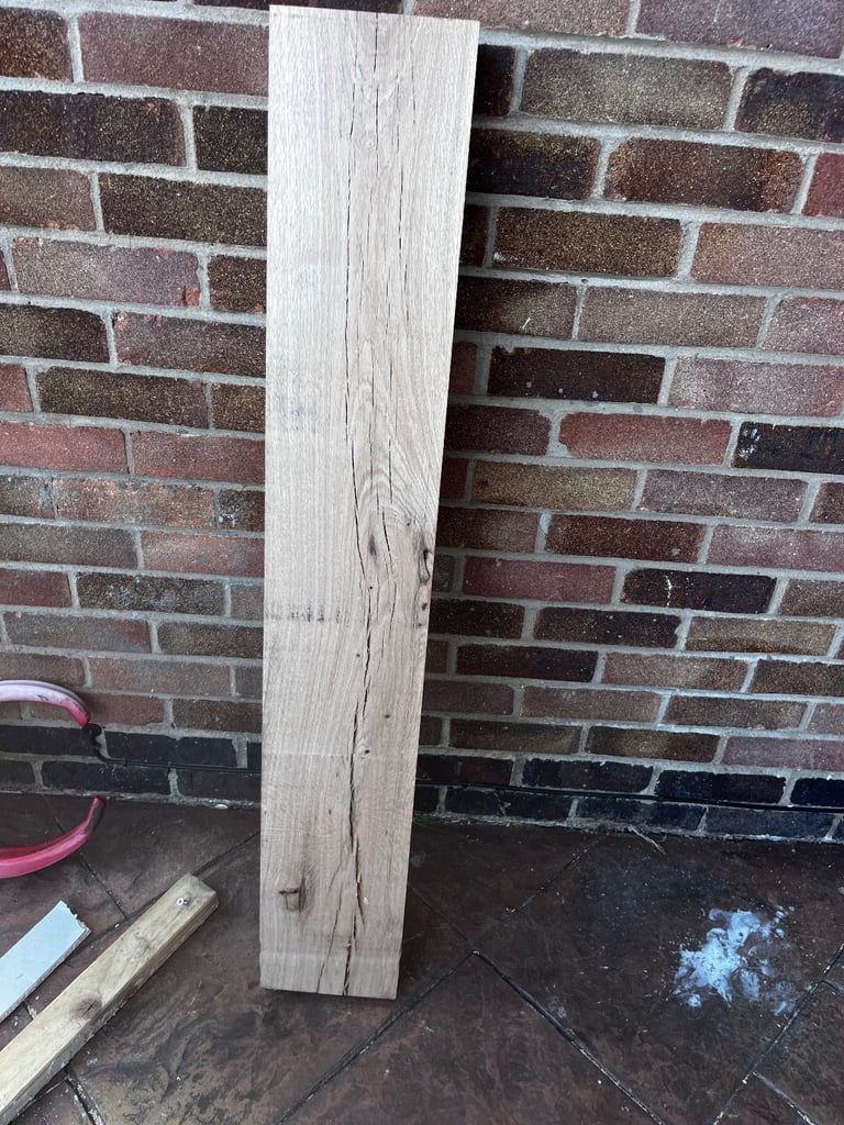 Oak mantlepiece