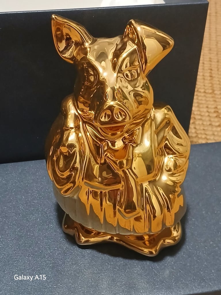 NatWest Gold Pig ANNABELLE 2007 Limited Edition 