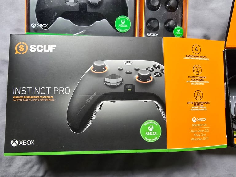 Xbox Controller /PC - Scuf Instinct Pro Wireless (or wired), plus multiple accessories