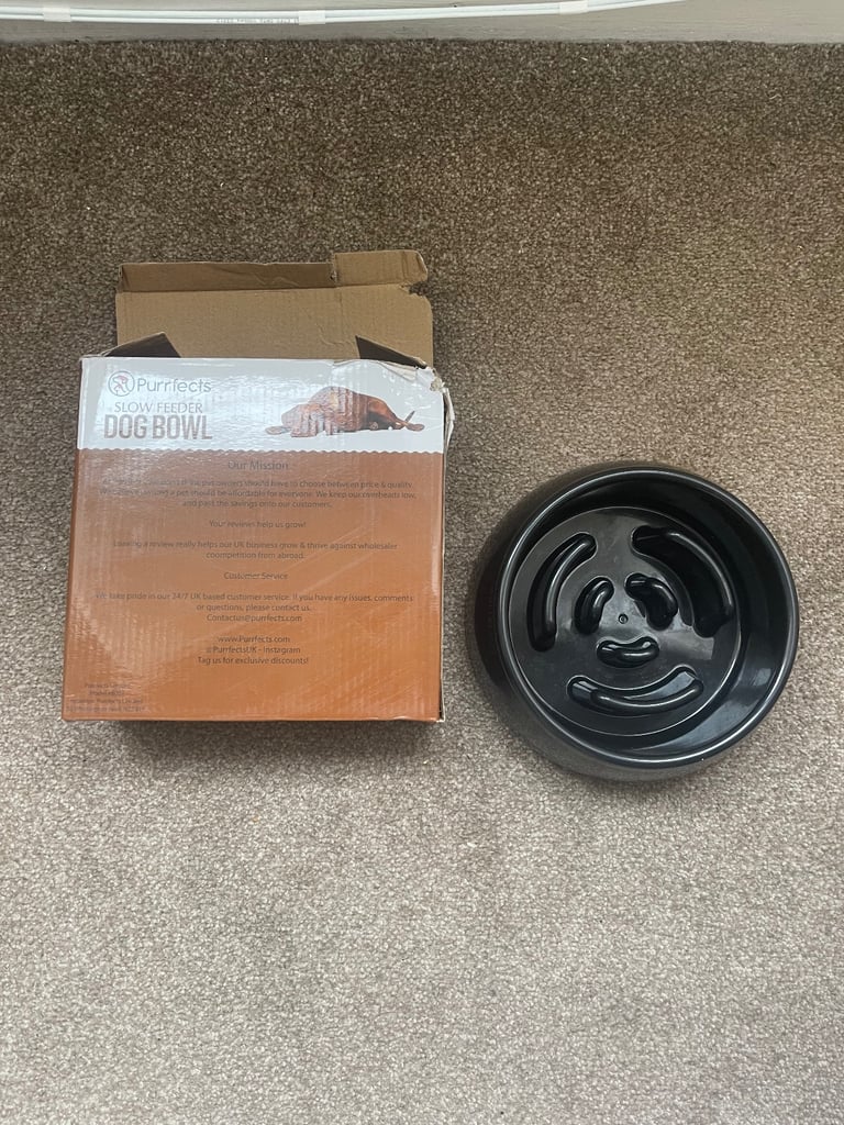 Purrfects - Slow Feeder Dog Bowl
