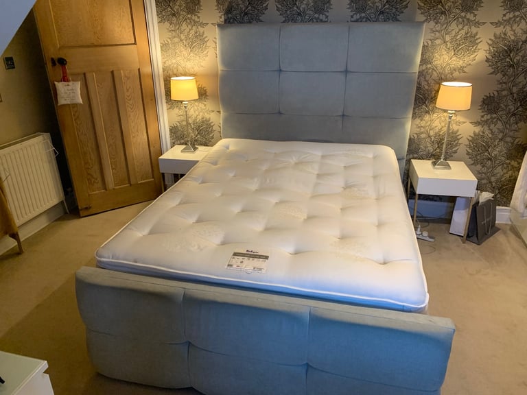 image for King size Bed & Mattress 