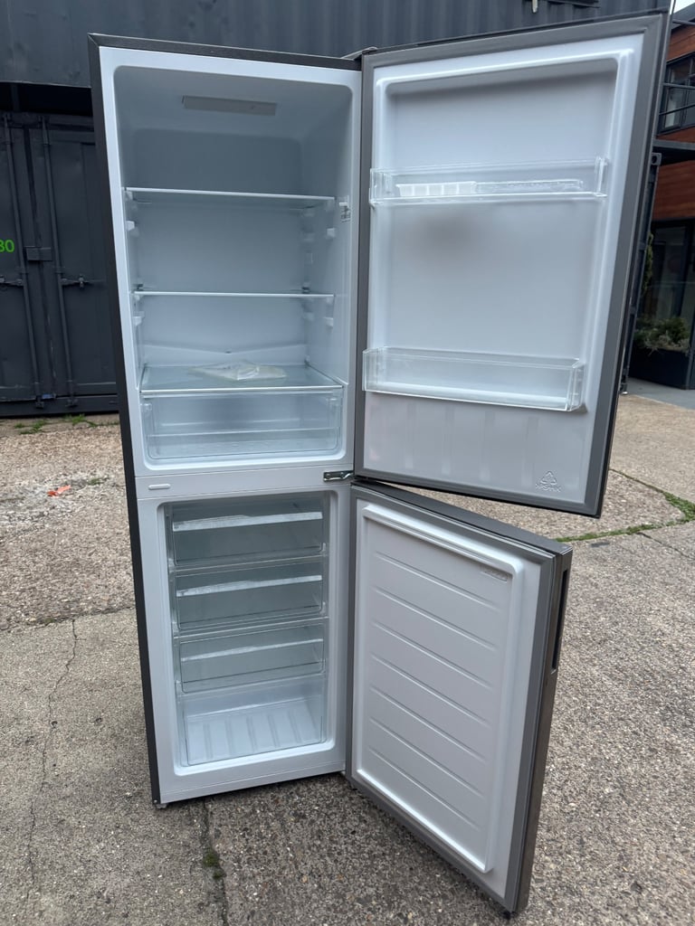 ELECTRIQ Fridge Freezer 175cm Silver 