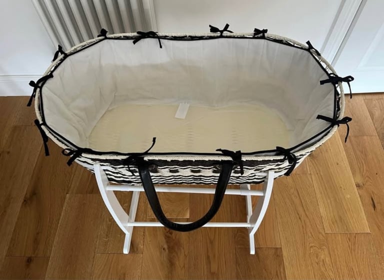 Moses Basket and stand 