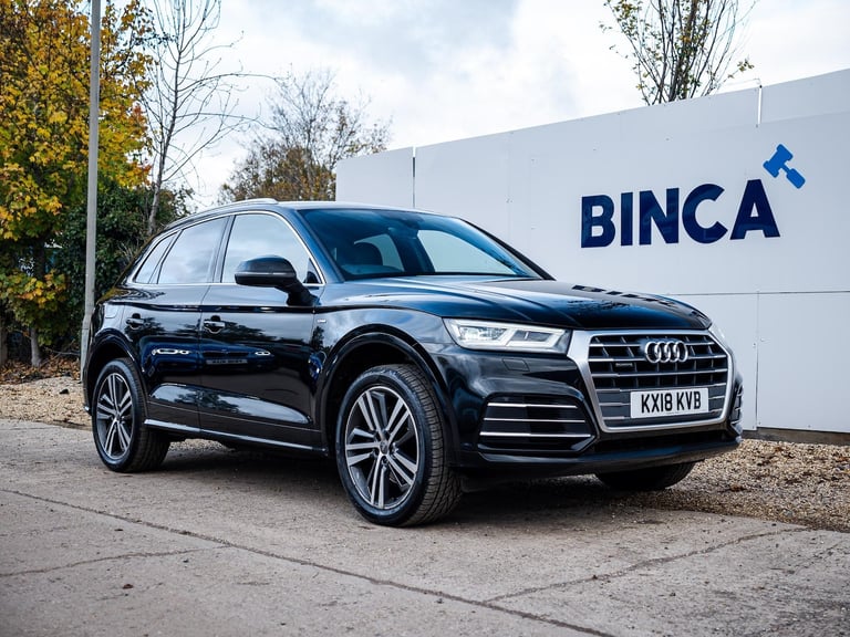 2018 Audi Q5 2.0 TFSI S line S Tronic quattro Euro 6 (s/s) 5dr ESTATE Petrol Automatic