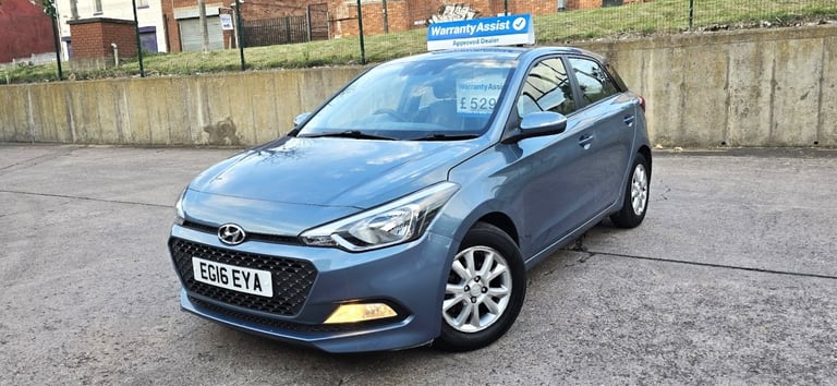 HYUNDAI I20 SE 1.2 Petrol 5dr 2016 *1 Year Warranty* ULEZ Free