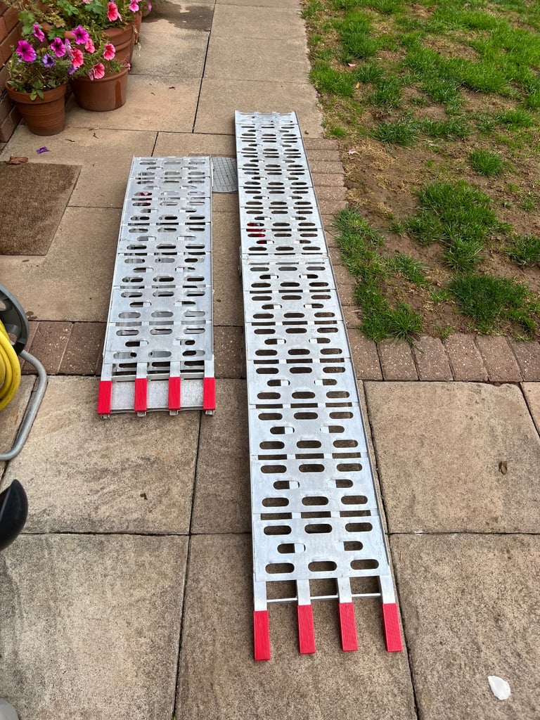 image for Motorcycle Loading Ramps 2200mm x 285mm folding 