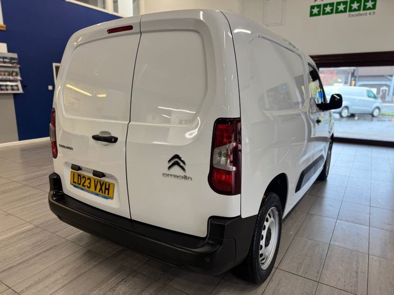 2023 Citroen Berlingo 1.5 BlueHDi 1000Kg Enterprise Ed 100ps 6 Speed S/S PANEL VAN DIESEL Manual