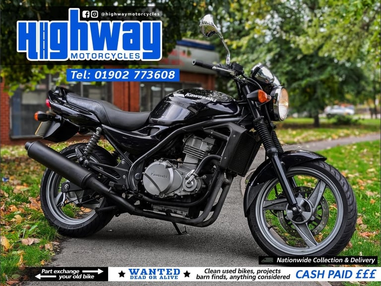 2004 Kawasaki ER5 500cc A2 Compliant Motorcycle with 12 Months MOT
