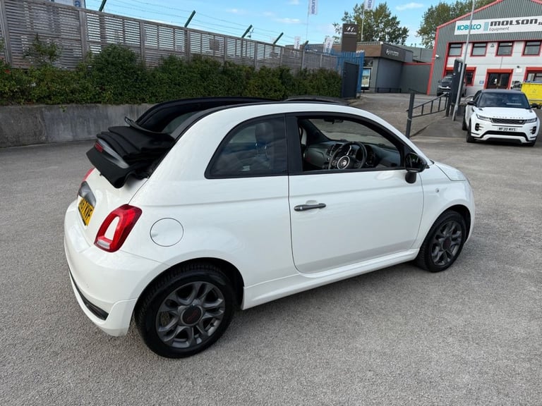 2017 Fiat 500C 1.2 S Convertible 2dr Petrol Manual Euro 6-2 OWNER CAR-HALF LEATHER UPHOLST Conver...