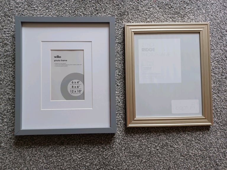 image for Three Picture frame's & Two New corner shelves