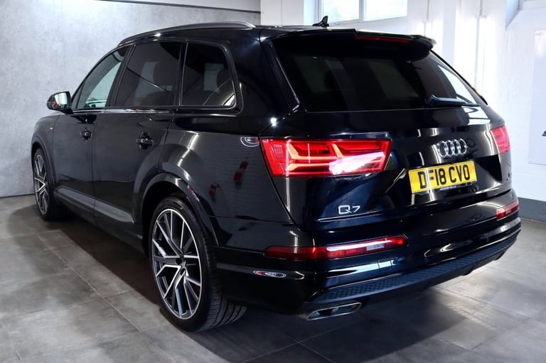 2018 Audi Q7 3.0 TDI V6 Black Edition SUV 5dr Diesel Tiptronic quattro Euro 6 (s/s) (272 ESTATE D...