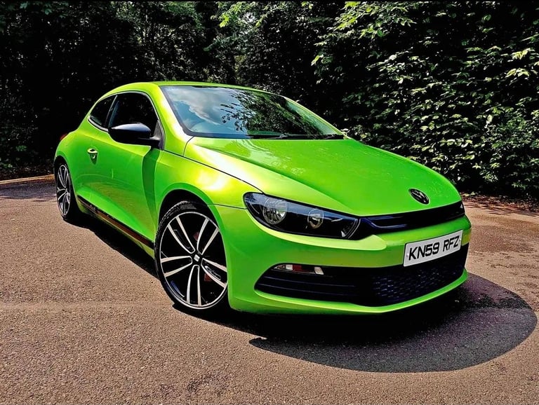🟢Absolutely stunning viper green scirocco 2.0 tdi coupe 6 speed poss swap van transit sprinter etc