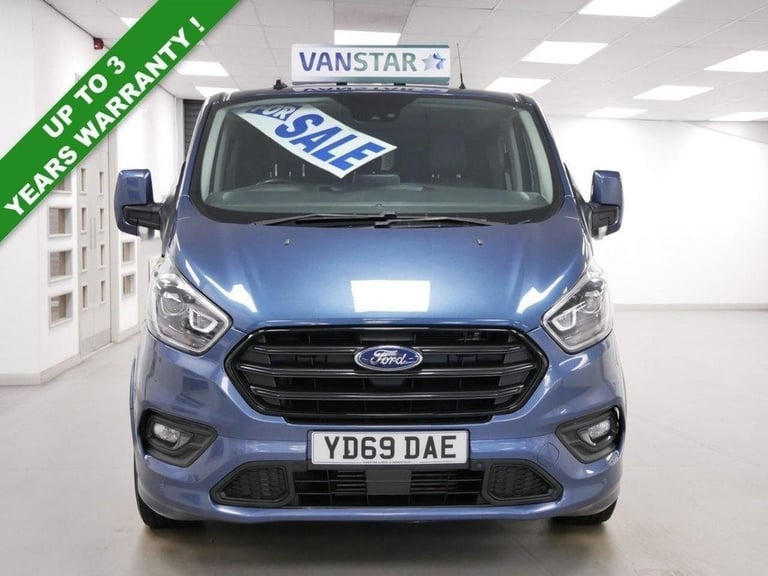 2020 FORD TRANSIT CUSTOM 320 2.0 EBL 185 SWB SPORT AUTO CREW 5 SEAT ( NO VAT )
