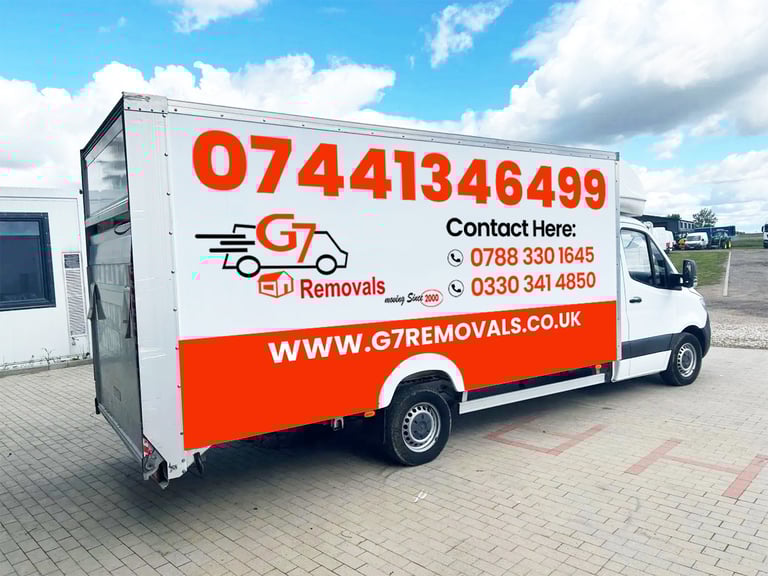 MAN AND VAN HIRE / 7.5 TONNE TRUCK-HOUSE REMOVAL SERVICES / MOVING VAN FLAT MOVE / MAN WITH A VAN