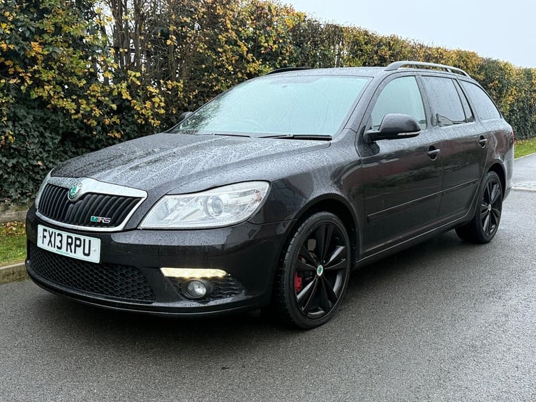 2013 Skoda Octavia 2.0 TDI CR vRS Blackline 5dr ESTATE Diesel Manual