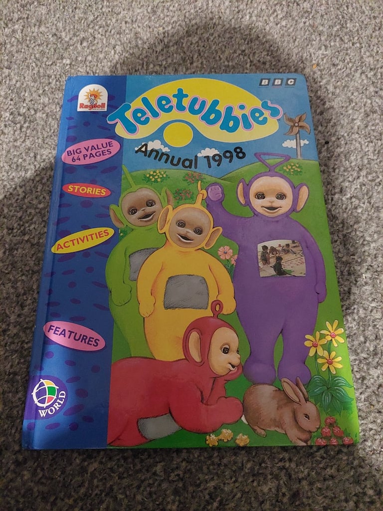 image for 1998 teletubbies annual book