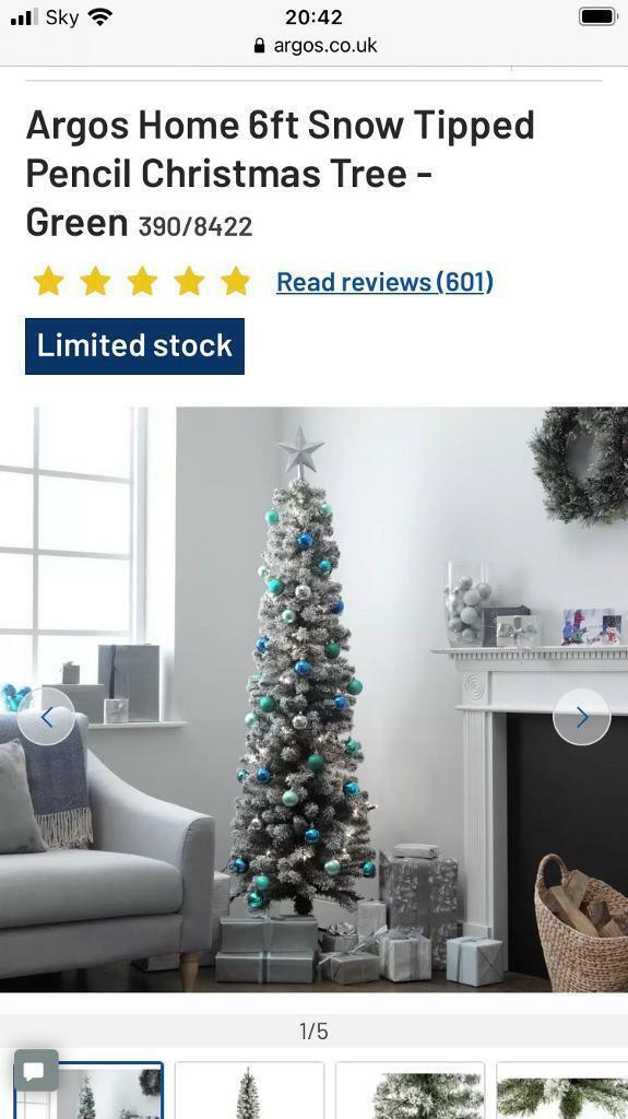 New inbox 6ft Christmas tree