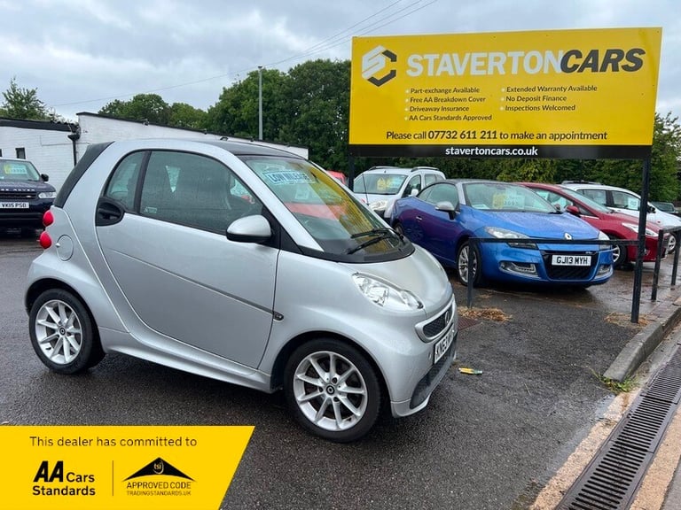 2013 Smart ForTwo PASSION MHD Silver 999cc
