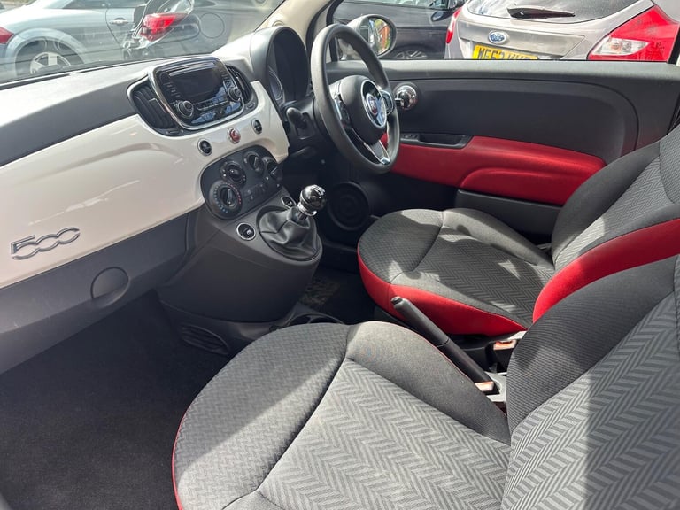 FIAT 500 1.2 500 My17 1.2 69hp Pop White Manual Petrol 2016